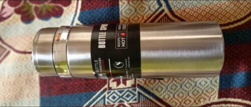 800ml Stainless Steel Water Bottle  Hot & Cool | TryHarCheez photo review
