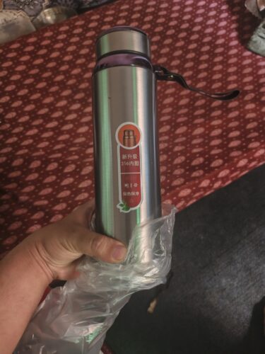 1 Liter Stainless Steel Water Bottle – 1000ml Vacuum Insulated Thermos Flask for Hot & Cold Drinks photo review