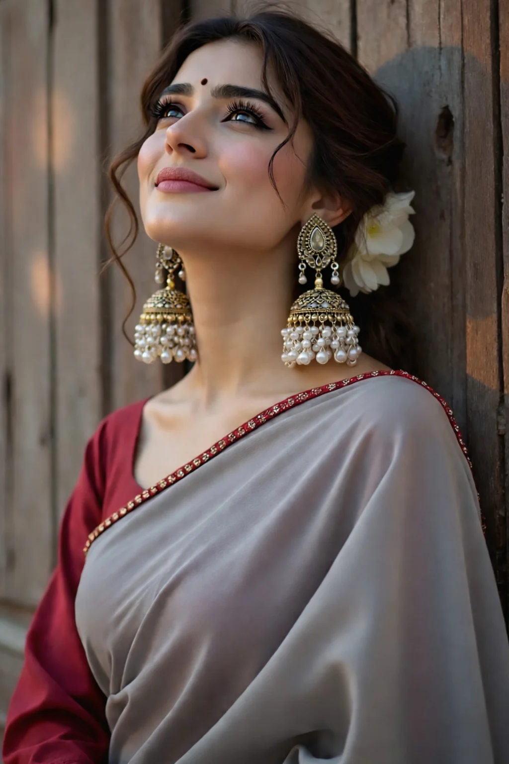 Pearl Jhumka Earrings – Traditional Bridal & Party Wear