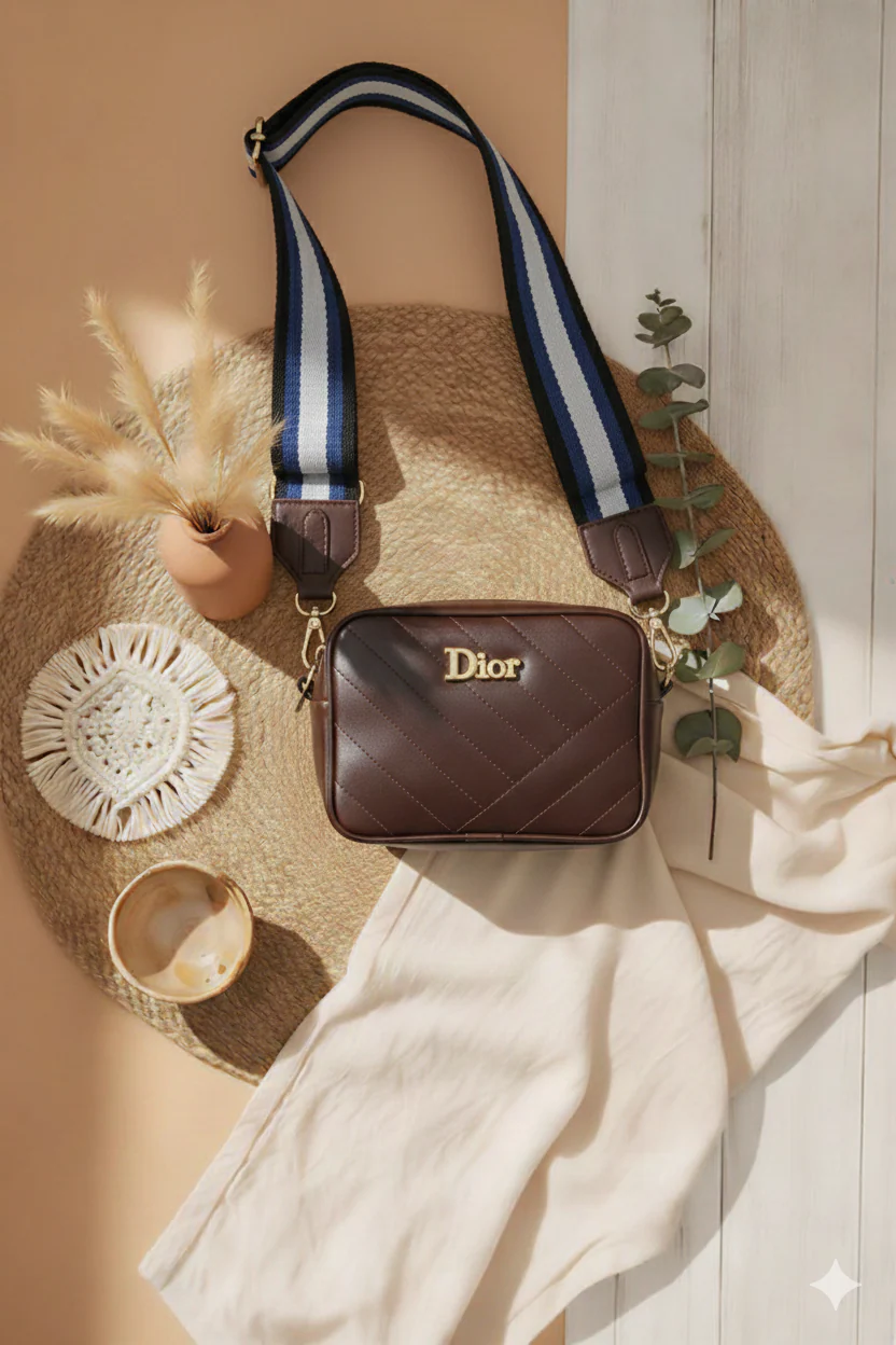 Luxury Crossbody Bag for Women – Designer Style Shoulder Purse with Adjustable Strap