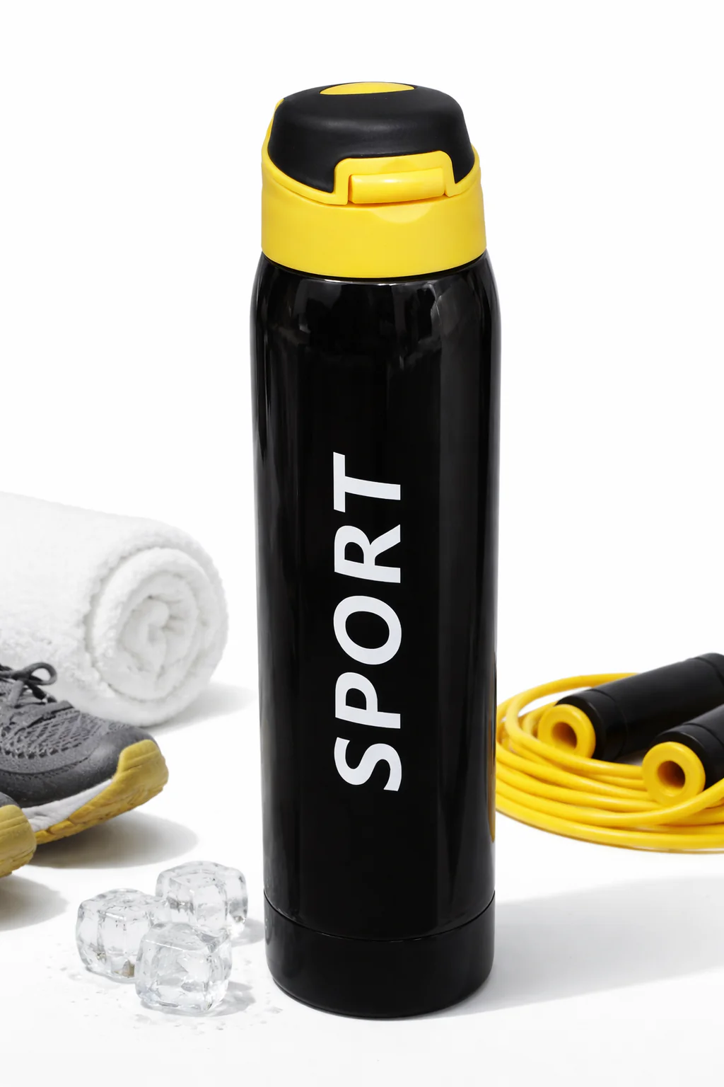 500ml Stainless Steel Sport Water Bottle – Insulated Leakproof Vacuum Flask for Gym, School & Travel